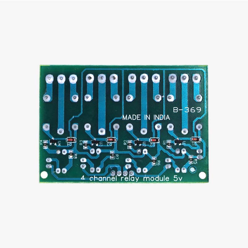 Four Channel 5V Relay Module - Made in India