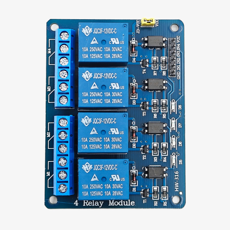 4-Channel 12V Relay Module