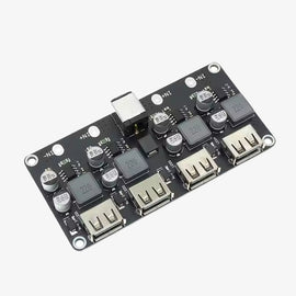 4 CHANNEL USB QC3.0 QC2.0 DC-DC Buck Converter Charging Step Down Module 6-32V 9V 12V 24V to Fast Quick Charger Circuit Board