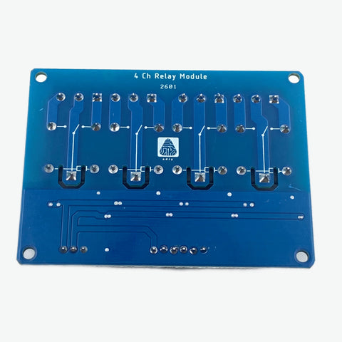 4-Channel 12V Relay Module with Optocoupler