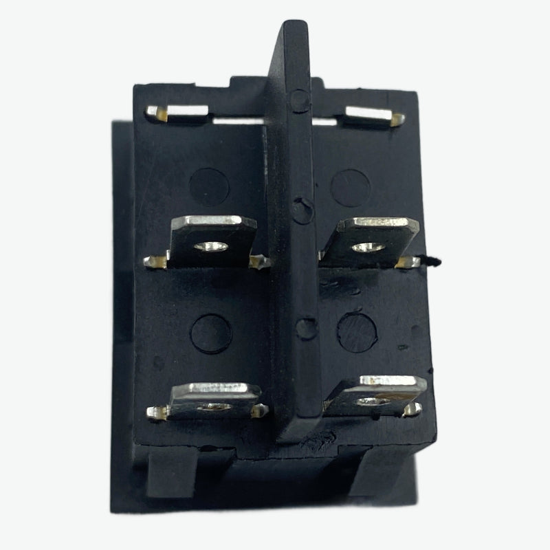 4-Pin DPDT Miniature Rocker Switch - 16A 250V AC