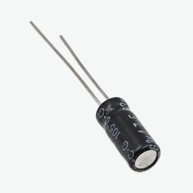 4.7uF 63V Radial Electrolytic Capacitor - Through Hole Package