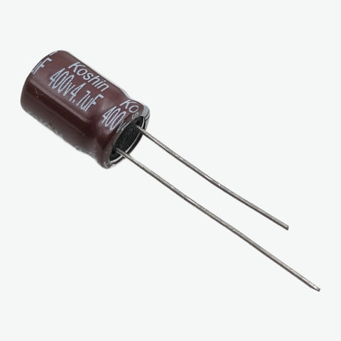 4.7uF 400V Electrolytic Capacitor (Pack of 5)