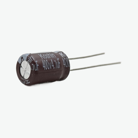 4.7uF 400V Electrolytic Capacitor (Pack of 5)
