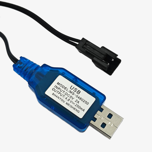 4.8V Battery USB Charger Cable
