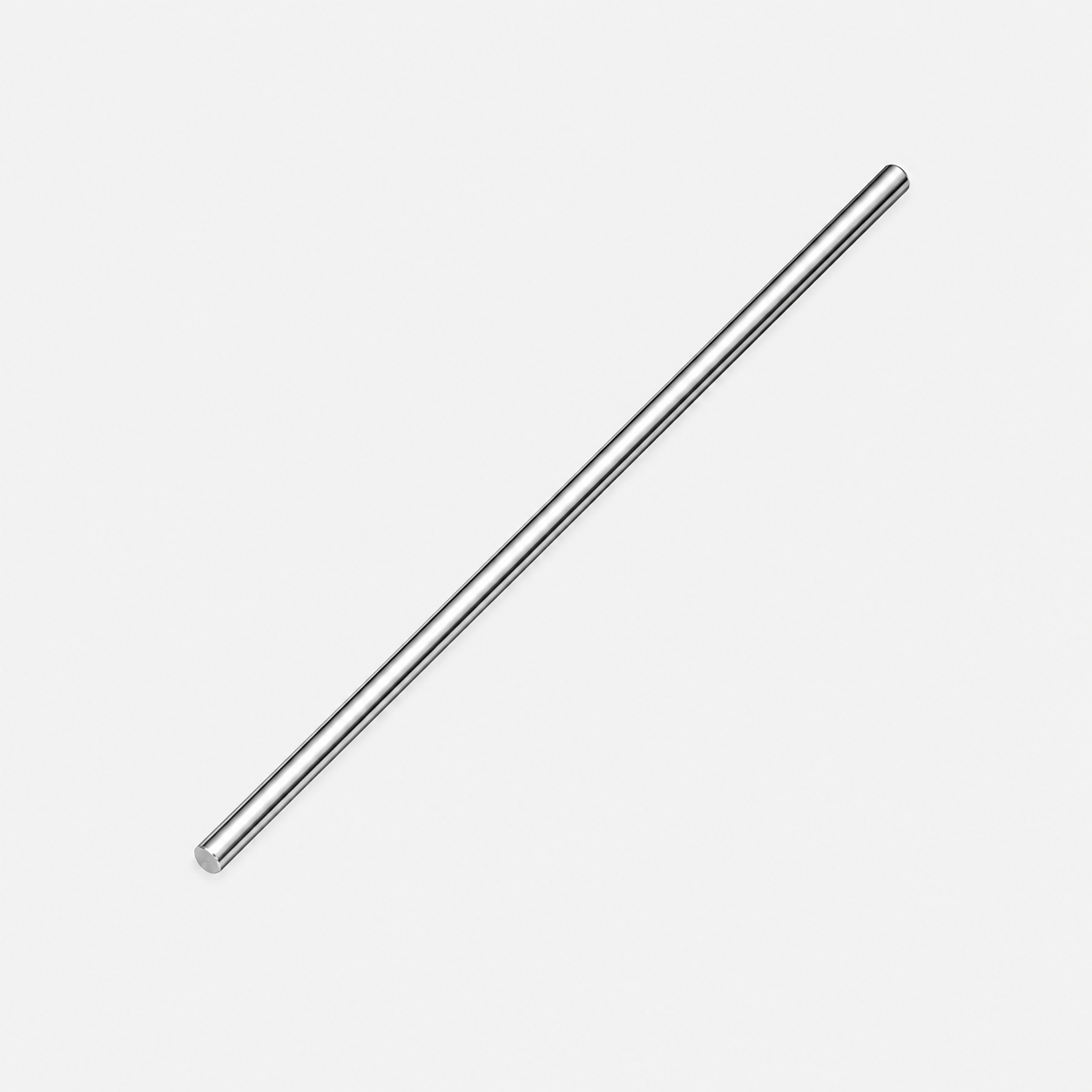 400mm Long Chrome Plated Smooth Rod Diameter 8mm