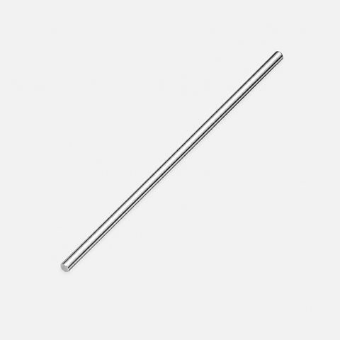 400mm Long Chrome Plated Smooth Rod Diameter 8mm