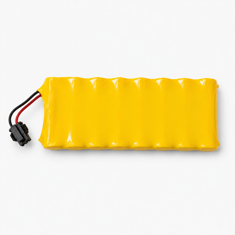 6500mAh 9.6v Ni-Cd AA Cell Battery Pack with 2-pin C20 Connector for Cordless Phone, Toys, Car, DIY Project Battery