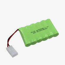 Load image into Gallery viewer, 4500mAh 7.2v Ni-Cd AA Cell Battery Pack with 2-pin C20 for Cordless Phone, Toys, Car, DIY Project Battery