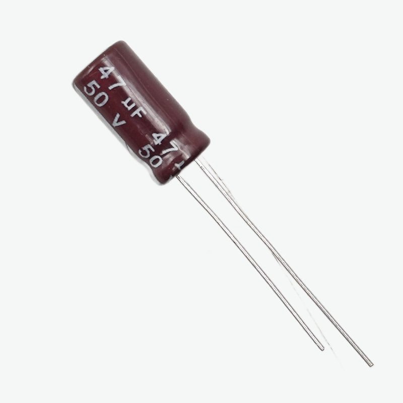 47uF 50V Radial Electrolytic Capacitor 