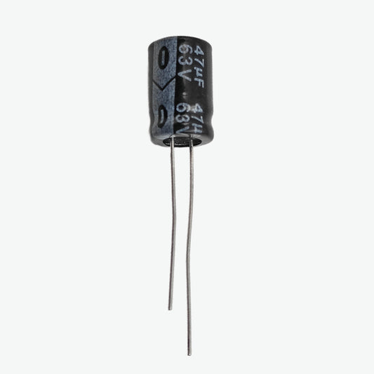 47uF 63V Radial Electrolytic Capacitor - Through Hole Package-image-10