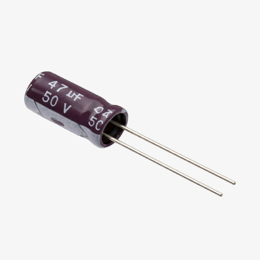 47uF 50V Aluminum Radial Electrolytic Capacitor
