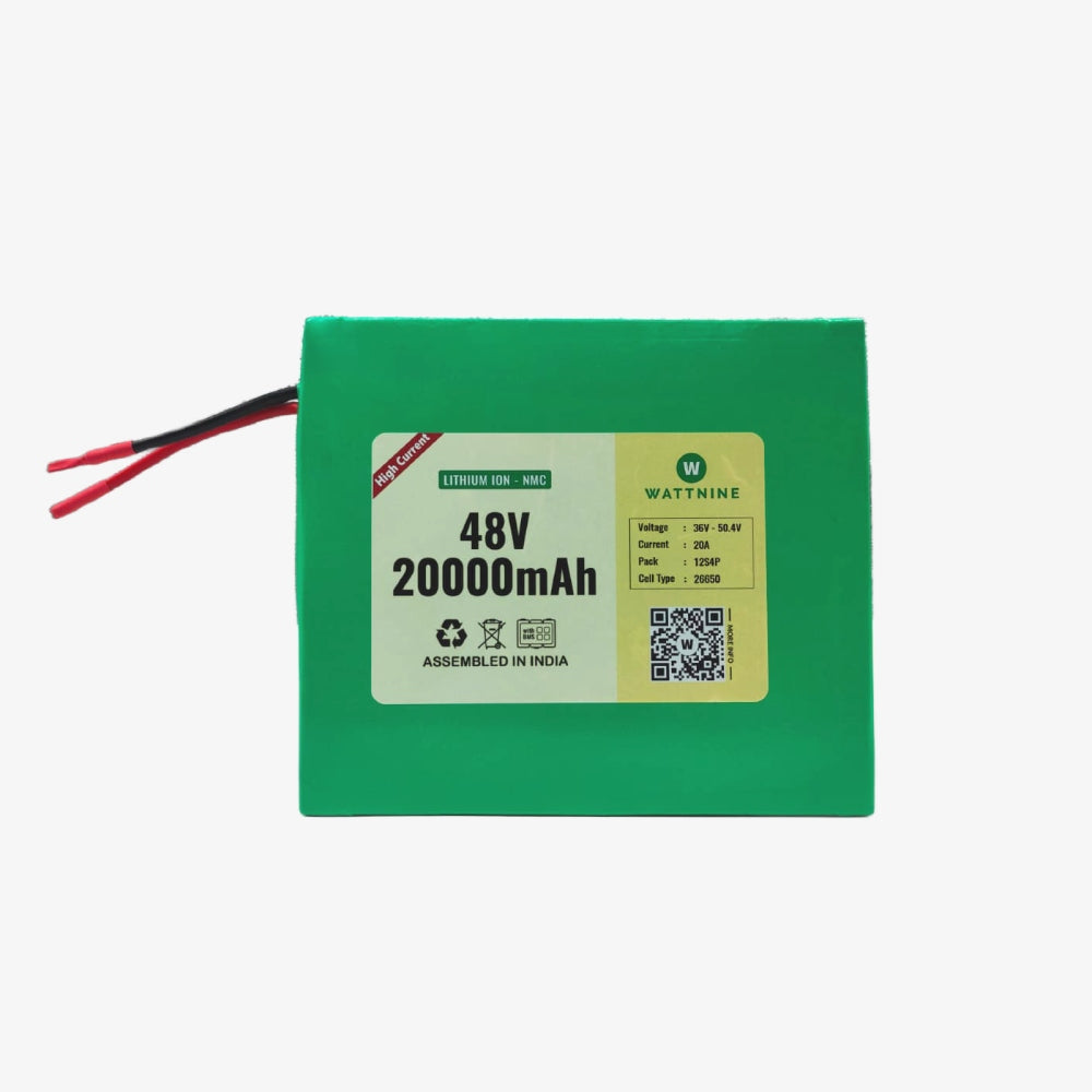 48V 20Ah Lithium Ion Battery Pack