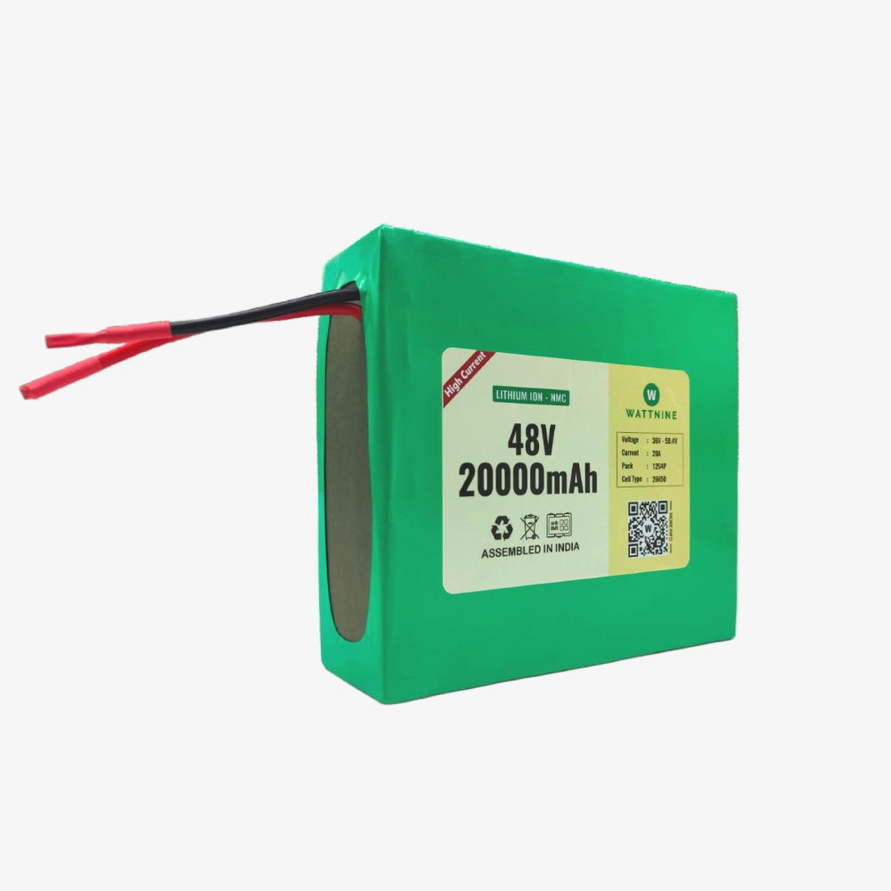 48V 20Ah Rechargeable Lithium Ion Battery