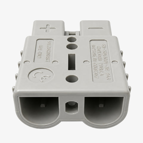 SB50 Anderson Connector Set - 600V and 50A - Grey Connector - 6 Thimble