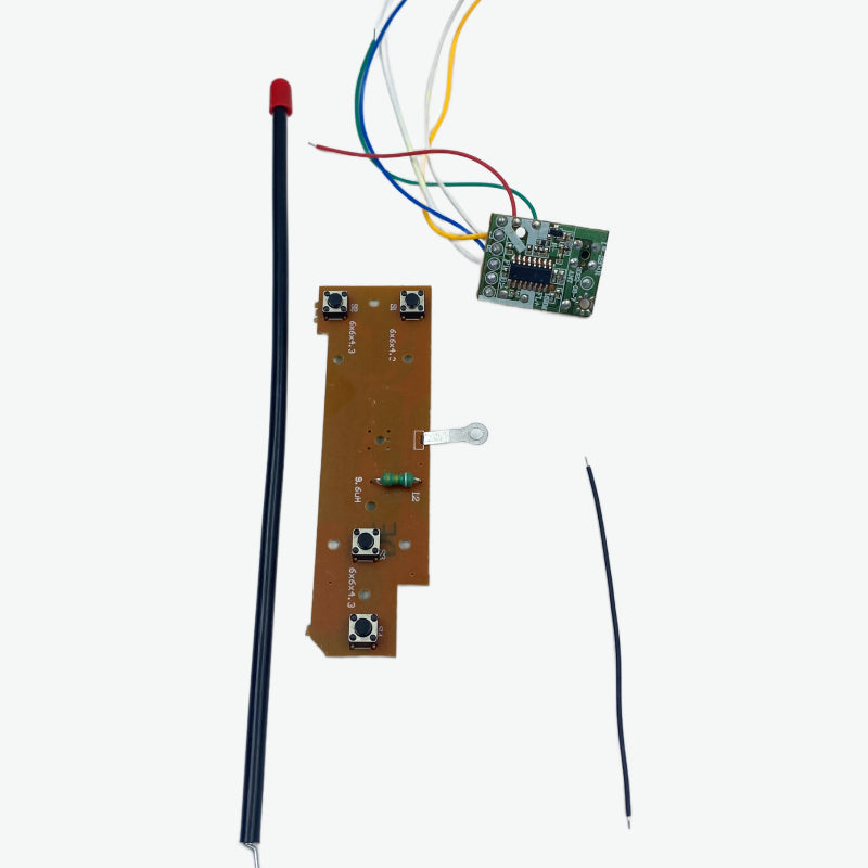 4CH 40MHZ Remote Transmitter & Receiver Board with Antenna