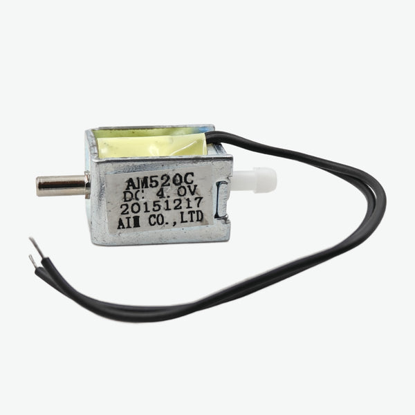4V DC Electromagnetic Gas Tube Valve - 3mm to 3mm Connector
