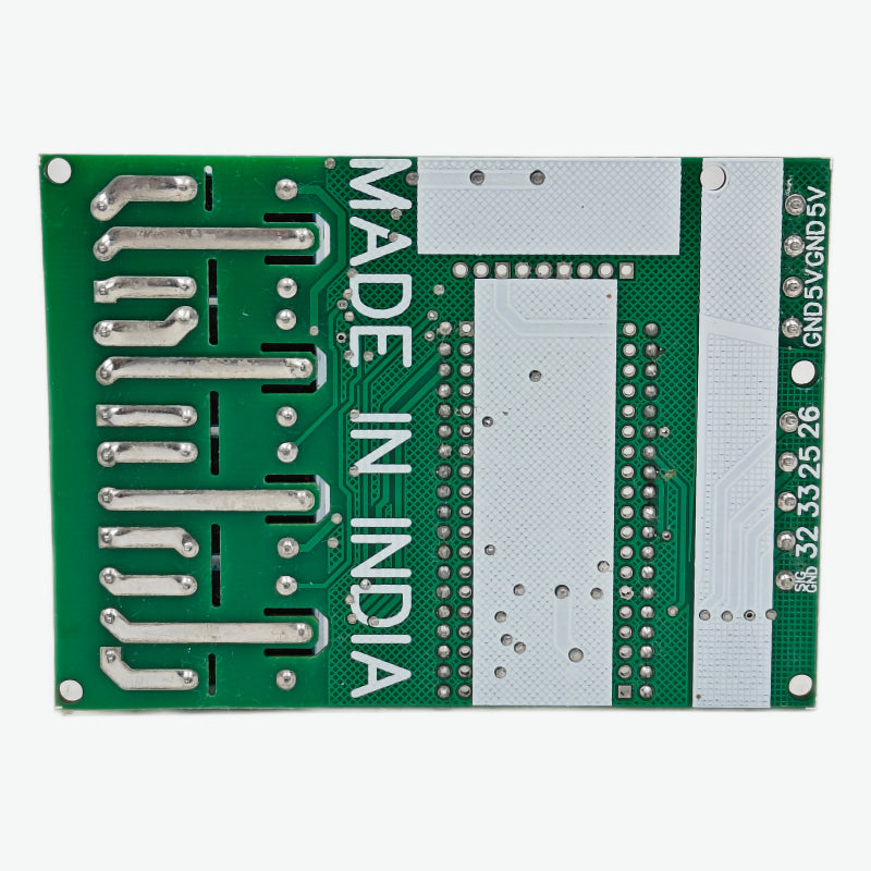 4 Channel Relay and 4 Channel opto Isolated Input Board for ESP32 38 Pin 5V