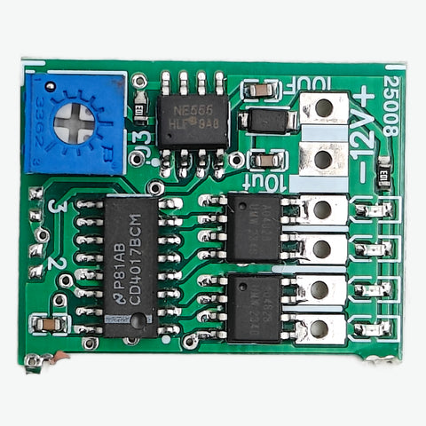 4 Channel Running DC Light Chaser Module 5-12V 5A (CD4017 + NE555)