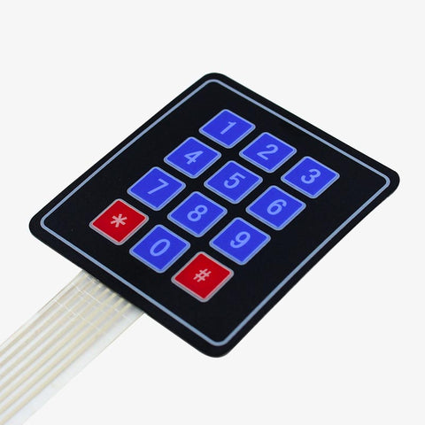 4x4 Matrix Membrane Type Keypad