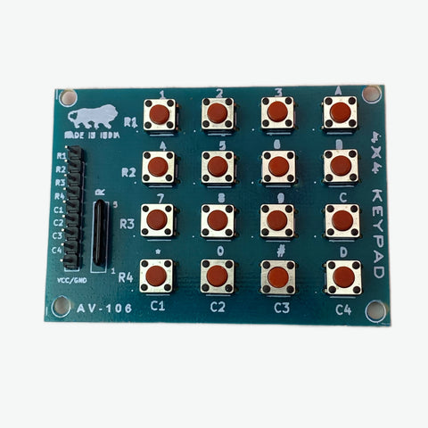 4x4 Matrix Keypad Switch Type