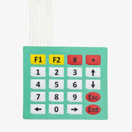 4×5 Matrix Array 20 Key Membrane Switch Keypad For Arduino