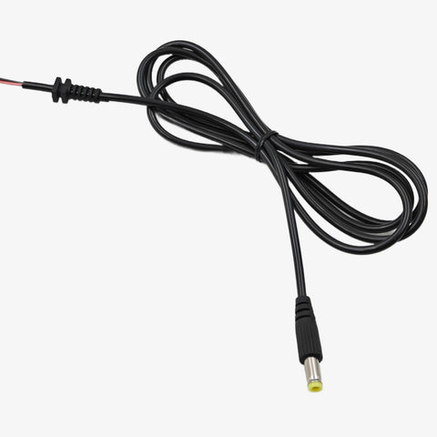 DC Jack Male Connector 5.5 x 2.5mm with 1.5 meter Cable