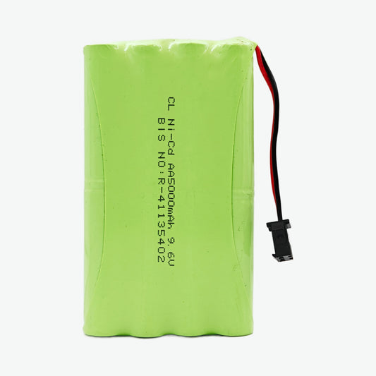 Ni-Cd AA 5000mAh 9.6v Cell Battery Pack