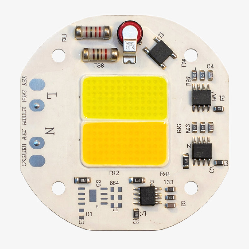 50W 5454 AC LED chip - 3 Colour COB Light 300mA