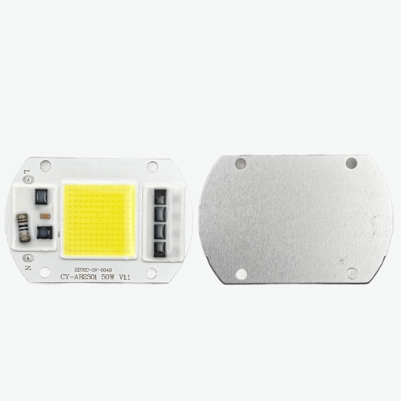 50W 6040 LED High Power Cool White COB Light 300mA