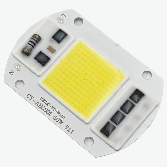 50W 6040 LED chip - High Power Cool White COB Light 300mA