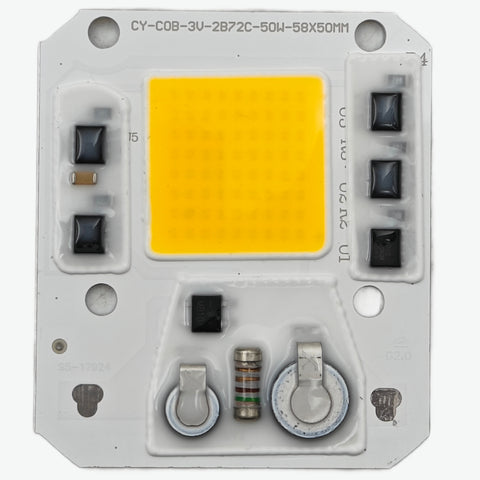 50W 5850 LED chip - High Power Warm White COB Light 300mA