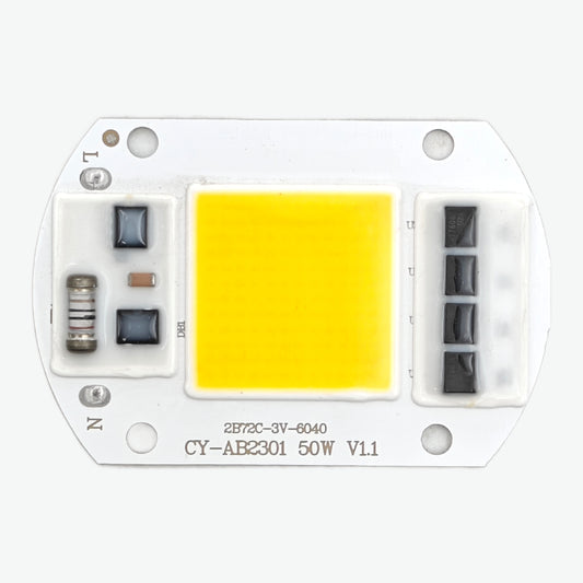 50W 6040 LED chip - High Power Warm White COB Light 300mA