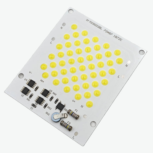 50W 7874 AC LED chip - High Power Cool White COB Light 300mA