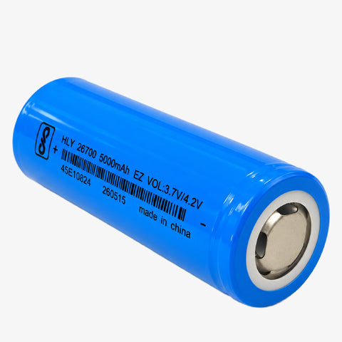 26700/26650 Li-ion 3C 5000mAh Rechargeable Battery - Original EV Grade