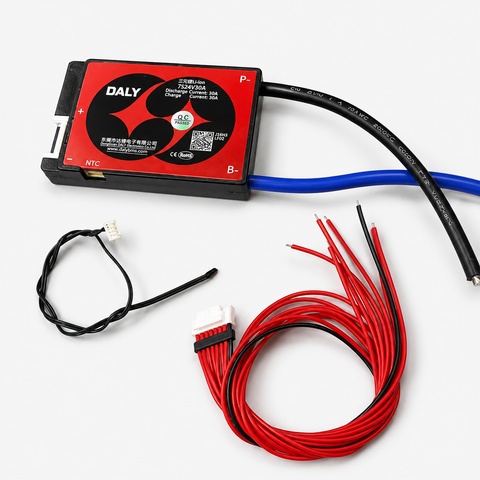 24V 7S 30A BMS Daly Waterproof BMS for Li-ion Cell (NMC)