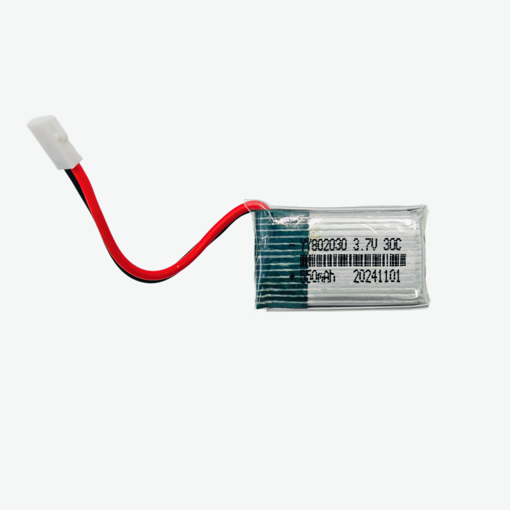 3.7V 550mAH (Lithium Polymer) Lipo Rechargeable Battery for RC Drone