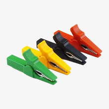 Load image into Gallery viewer, 55mm Copper Insulated Crocodile Clip with 10mm Opening for Banana Plug 4mm