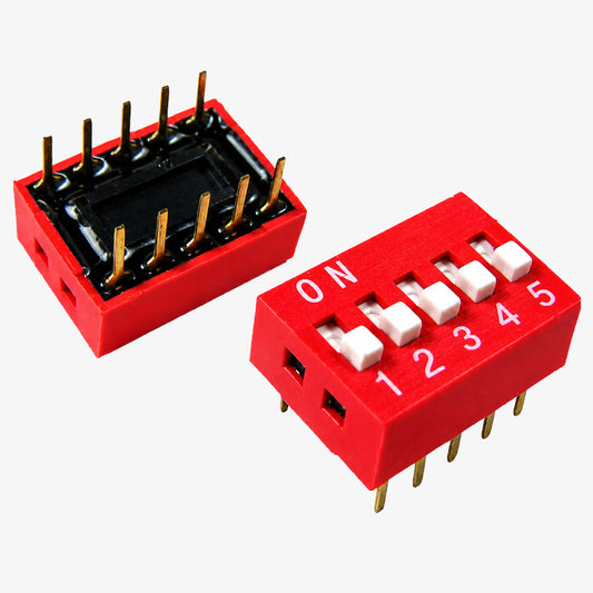 5 Position DIP Switch