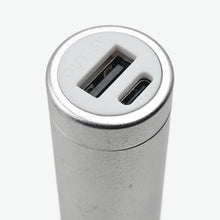 Load image into Gallery viewer, 5V USB Aluminium Silver Body Power Bank Module for 18650 Battery with Type-C Charging