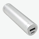 5V USB Aluminium Silver Body Power Bank Case for 18650 Battery with Type-C Charging