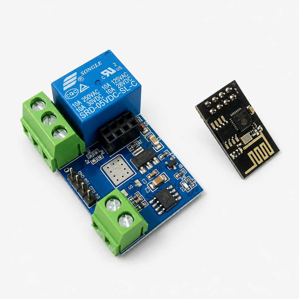 5V Relay Module with ESP8266 ESP-01S Module