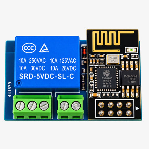 5V Relay Module with ESP8266 ESP-01S WiFi Module