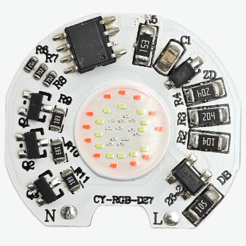 5W RBG Multicolor LED Board 300mA