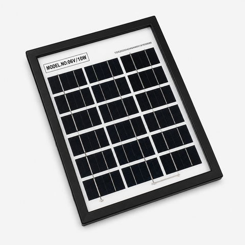 5W 12V Polycrystalline Solar Panel for DIY Projects and Battery Charging