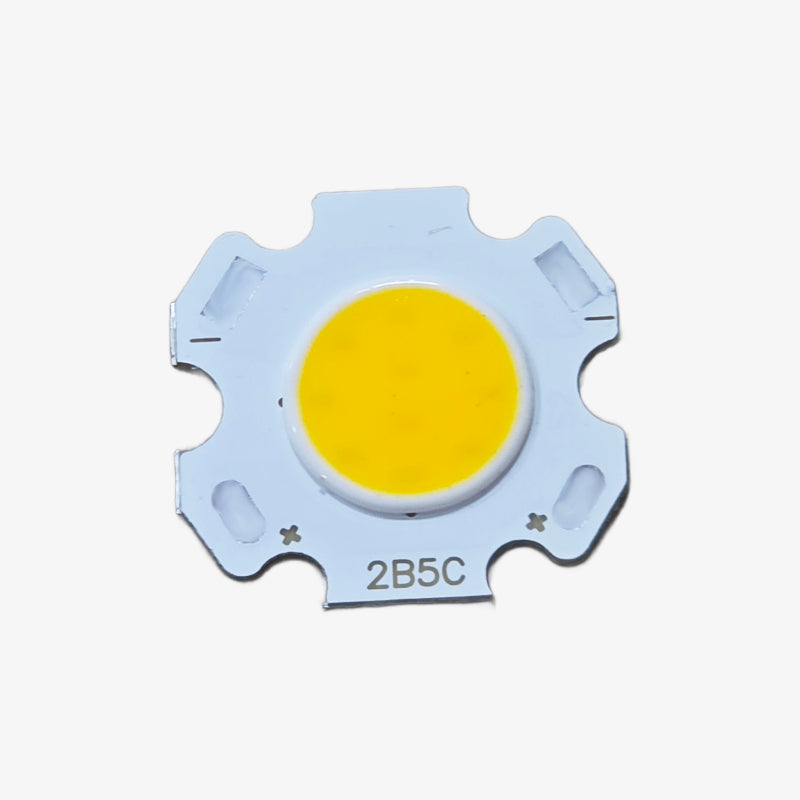 5W LED Chip - High Power Warm White Star COB Light 300mA