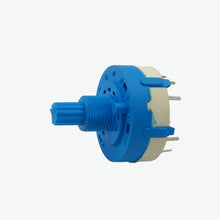 Load image into Gallery viewer, 2 Pole 5 Way 26 mm Rotary Switch - 5A 250V AC