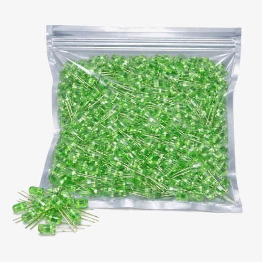 5mm Green LED 1000pcs Pack