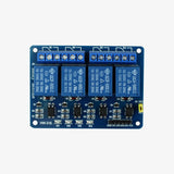 5V/3.3V Four Channel 10A Isolated Relay Module - 4 channel relay module