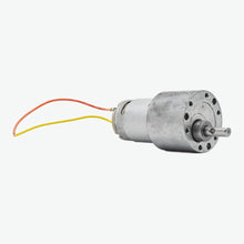 Load image into Gallery viewer, DC 6-24V 10 RPM 37MM Slow Speed High Torque Metal Gear Motor
